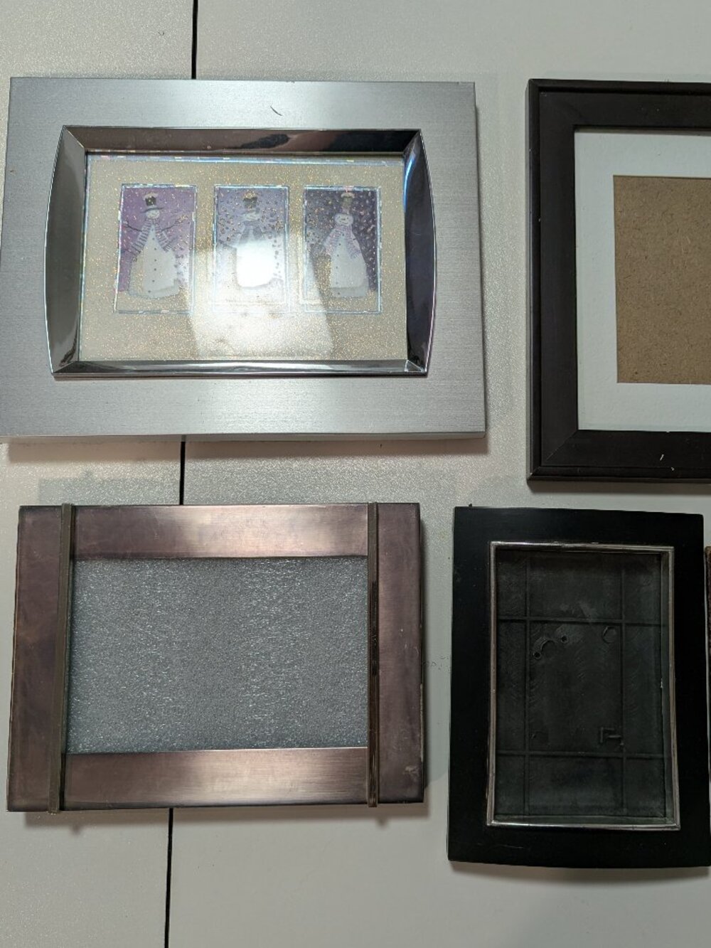 Lot of 5 Small Picture Frames